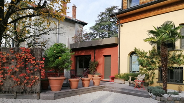 Image de Jardin et Maison individuelle 