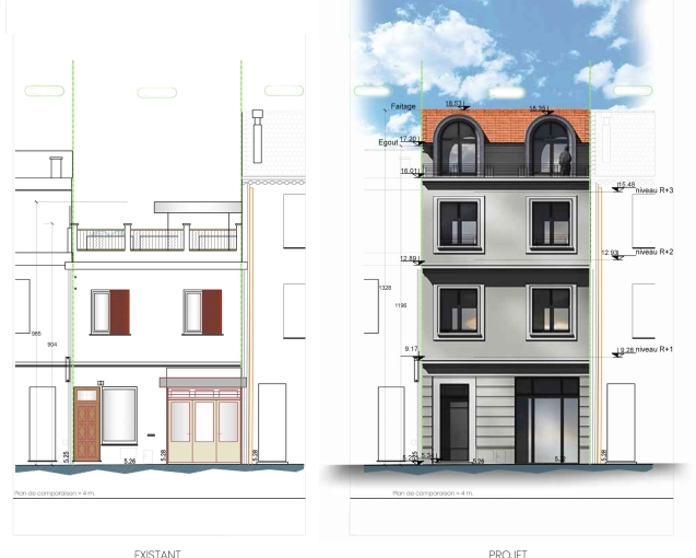 Image de Transformation et Surélévation 