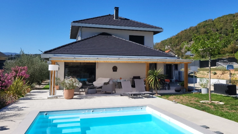 Image de Maison individuelle et Piscine 