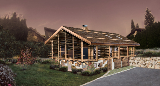 Chalet neuf à la Clusaz