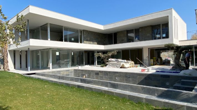 Construction villa moderne