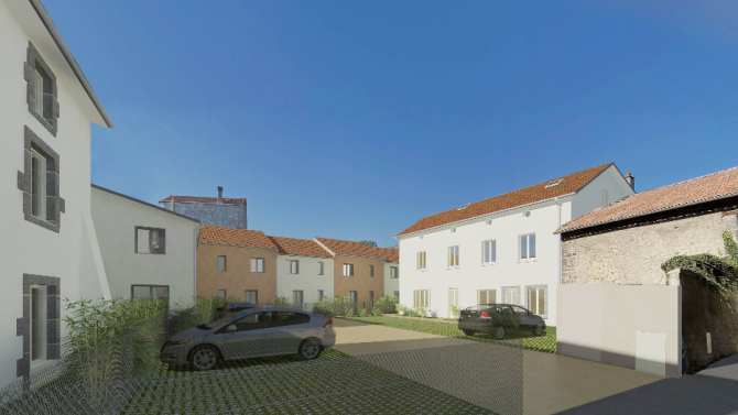 Construction d'un ensemble immobilier 5 logements neufs, 6 logements réhabilités