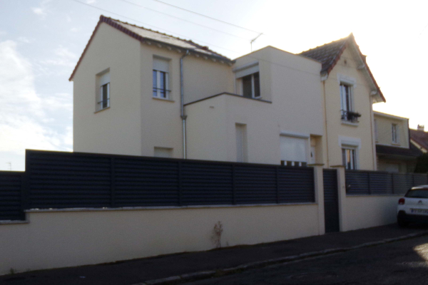 Extension d'une maison individuelle