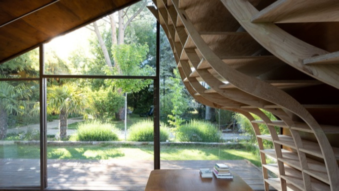 la cabane de l'écrivain