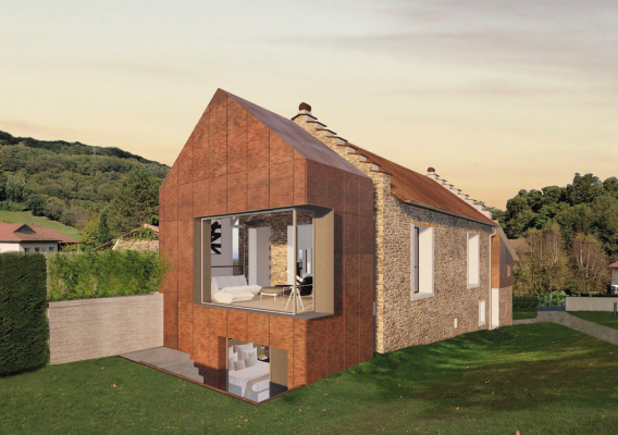Extension neuve et rénovation d'une maison individuelle