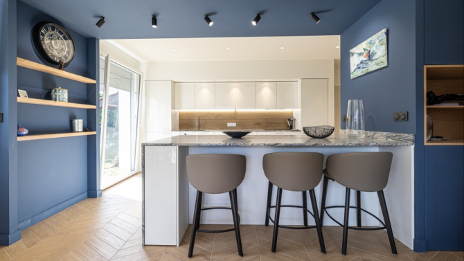 Rénovation et aménagement d'une maison individuelle