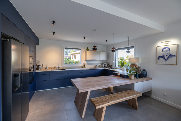 Rénovation et aménagement d'une maison individuelle à Crolles