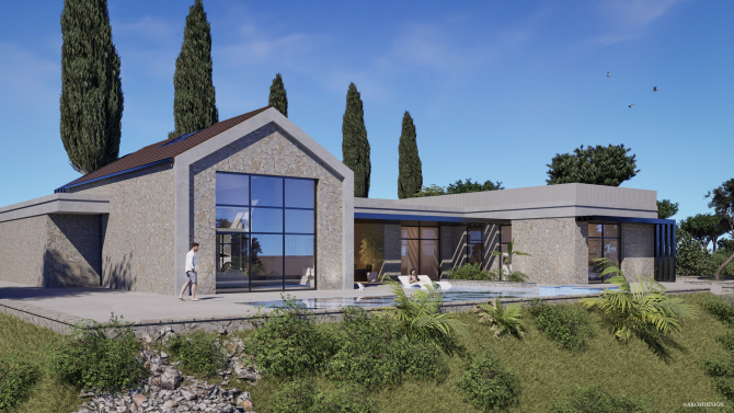 Étude d’une villa pour un particulier