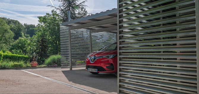 Projet de création d'un carport et entrée