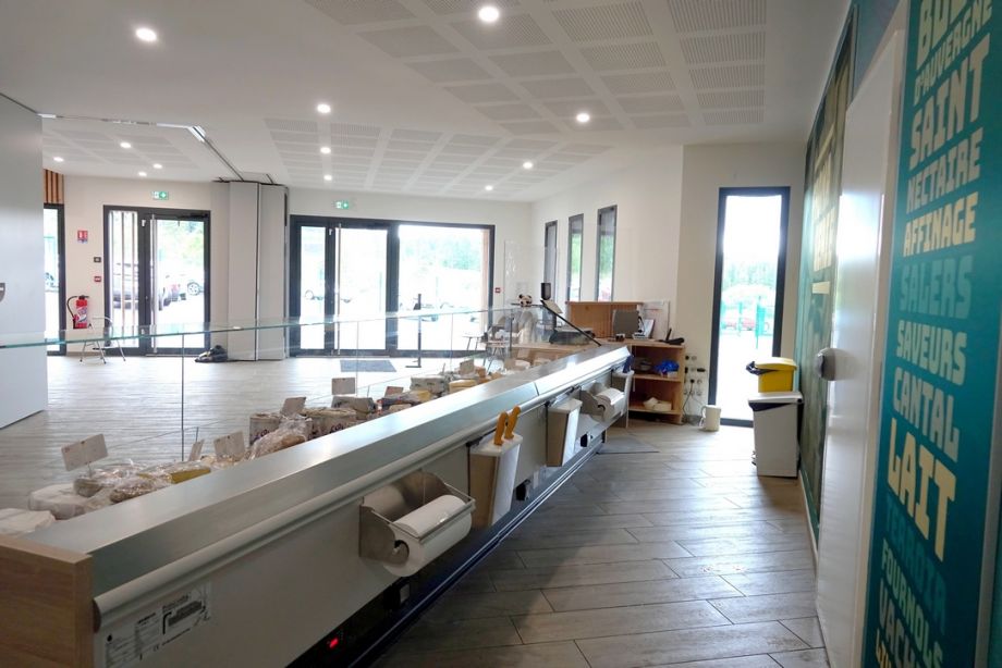Le projet de réalisation d’un showroom de fromagerie par Gérard Pil