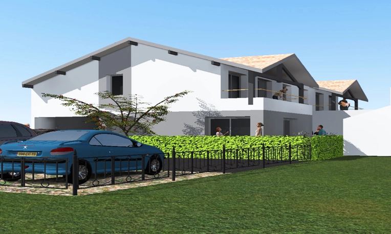 Résidentiel collectif, Construction neuve, Contemporain