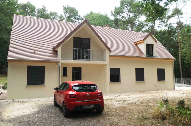 Maison individuelle, Construction neuve, Contemporain