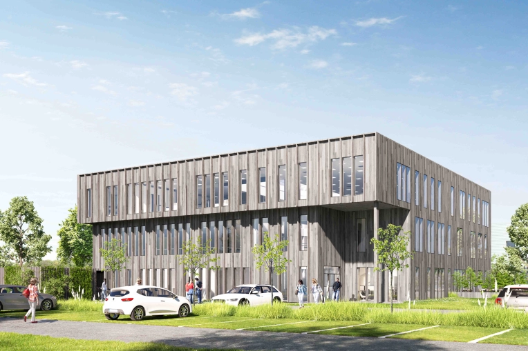 Bâtiment professionnel, Bureau, Construction neuve, Contemporain
