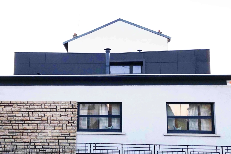 Surélévation, Maison individuelle, Rénovation, Maison de ville, Maison de campagne, Contemporain