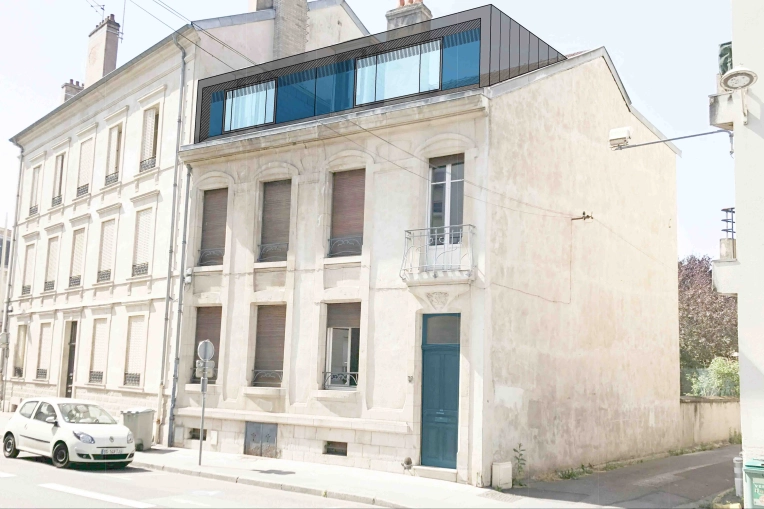 Patrimoine, Surélévation, Résidentiel collectif, Rénovation, Contemporain, Ancien