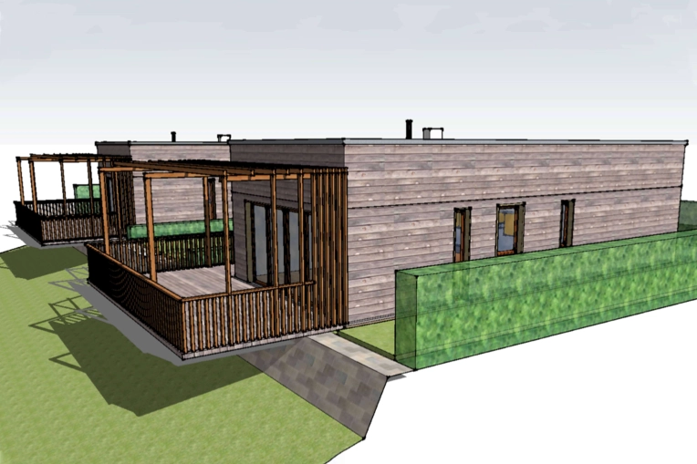 Patios & Terraces, Single-Family Homes, Chalets / Wooden Houses, Hotels - Restaurants, Pools, New Build, contemporary