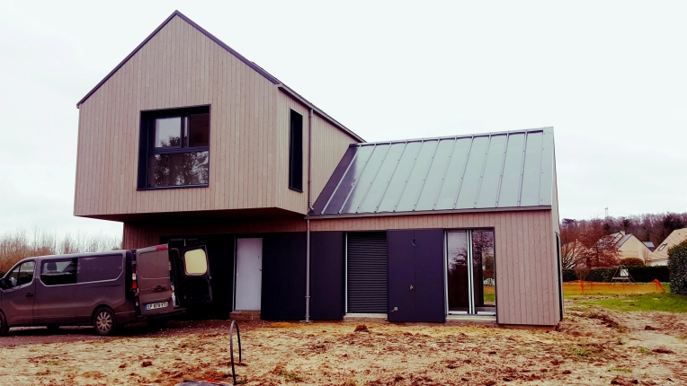 Maison individuelle, Chalet / Maison en bois, Maison de campagne, Construction neuve, Moderne