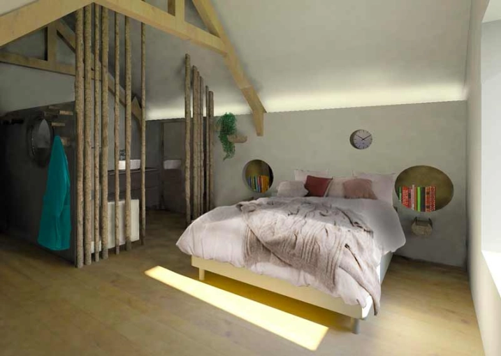 Maison individuelle, Réhabilitation, Contemporain