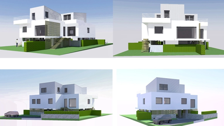 Maison individuelle, Maison passive / écologique, Maison de ville, Maison de campagne, Construction neuve, Contemporain