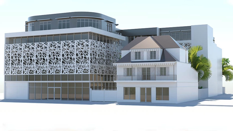 Surélévation, Résidentiel collectif, Bâtiment accueillant du public (ERP), Rénovation, Extension, Réhabilitation, Contemporain
