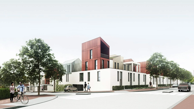 Multi-unit Residential, New Build, contemporary, Modern