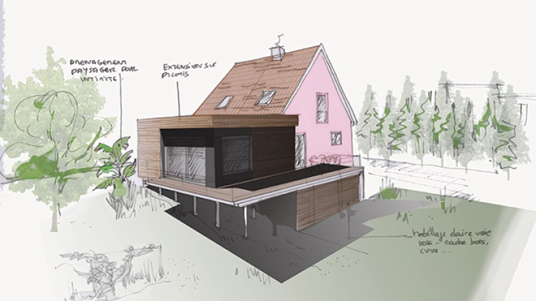 Single-Family Homes, Townhouses, Country Homes, Extension, New Build, contemporary, Modern