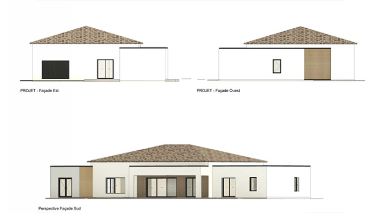 Maison individuelle, Maison de ville, Maison de campagne, Construction neuve, Contemporain, Moderne