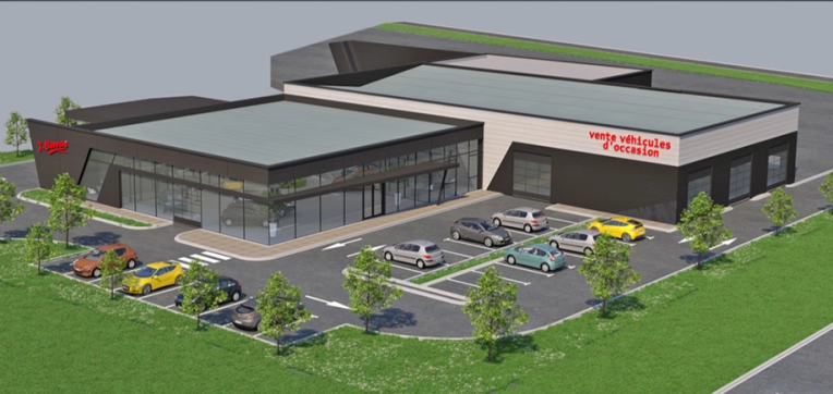 Commerce, Construction neuve, Contemporain, Moderne