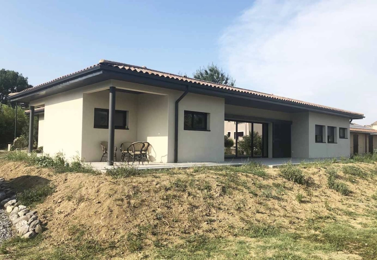 Maison individuelle, Construction neuve, Contemporain