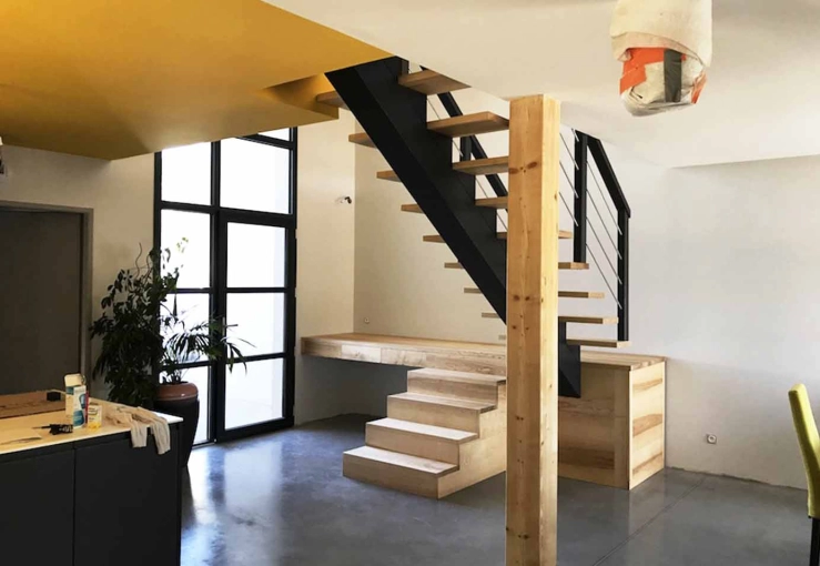Maison individuelle, Architecture d’intérieur, Contemporain