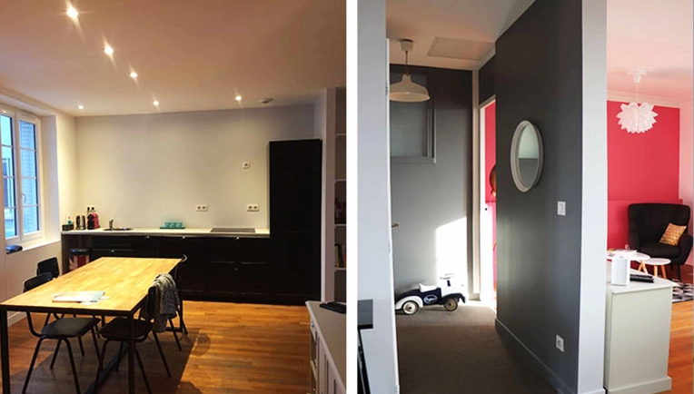 Appartement, Rénovation, Architecture d’intérieur, Contemporain