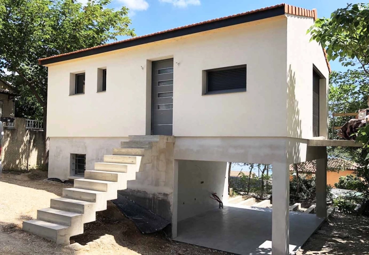 Maison individuelle, Construction neuve, Traditionnel