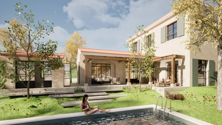 Single-Family Homes, Country Homes, New Build, Villa, contemporary