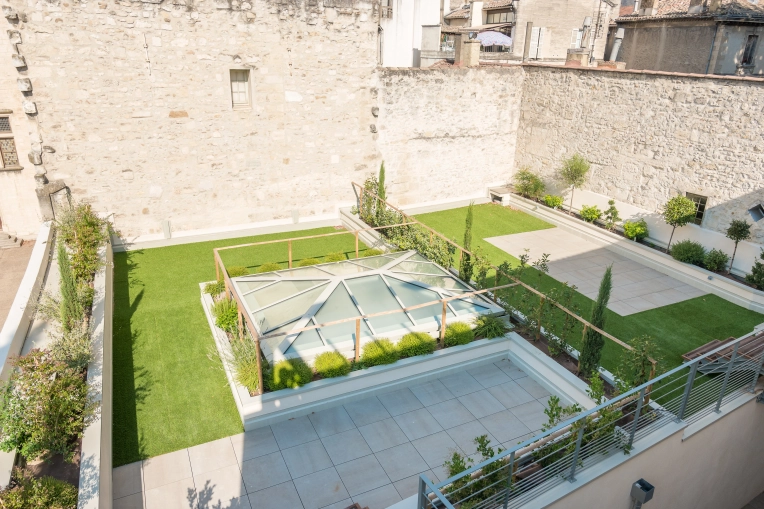 Jardin, Terrasse, Extérieur, Plan, Permis de construire, Suivi de chantier