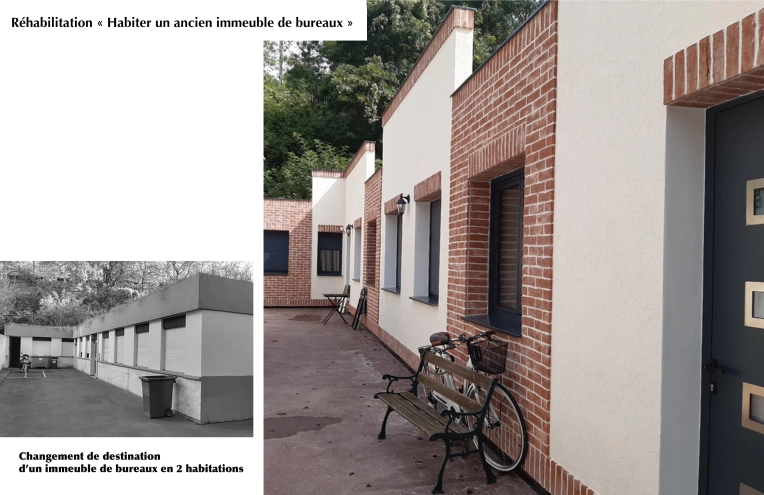 Conversion, Townhouses, contemporary