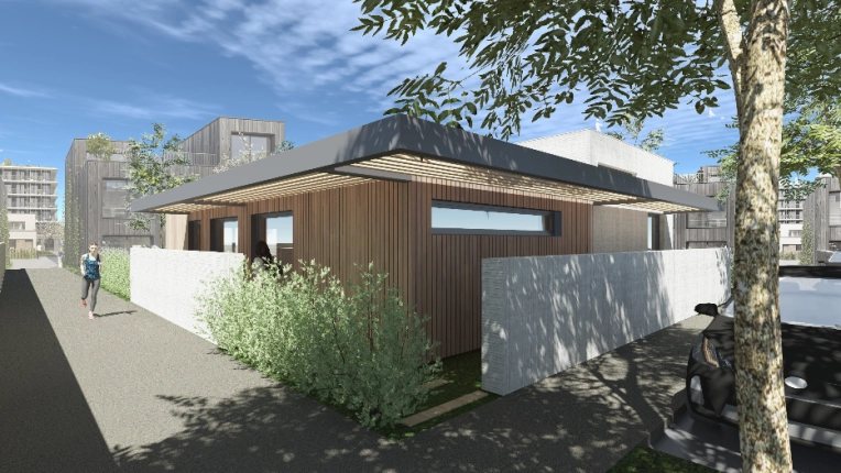 Maison individuelle, Maison passive / écologique, Maison de ville, Construction neuve, Étude de faisabilité, Contemporain, Moderne