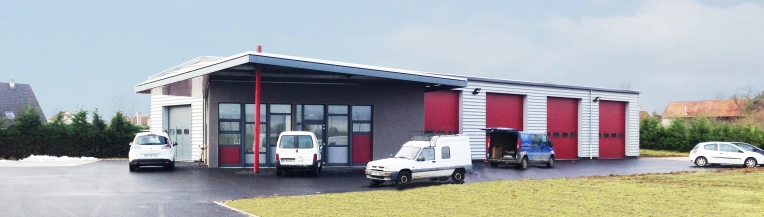 Industrial Buildings, New Build, Modern