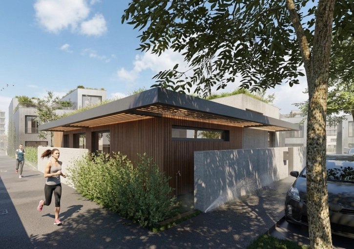 Single-Family Homes, Passive House / Eco-friendly, Townhouses, New Build, Feasibility Studies, contemporary, Modern