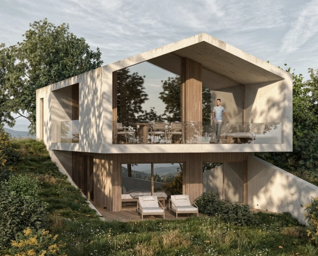 Single-Family Homes, New Build, Feasibility Studies, contemporary, Modern