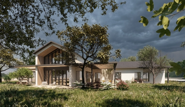 Patios & Terraces, Single-Family Homes, Exterior, Country Homes, Interior Architecture & Design, New Build, Feasibility Studies, contemporary, Modern