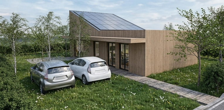 Passive House / Eco-friendly, New Build, contemporary