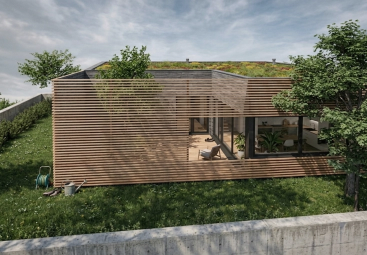 Landscape Architecture, Patios & Terraces, Single-Family Homes, Chalets / Wooden Houses, Townhouses, Country Homes, New Build, Feasibility Studies, Villa, contemporary, Modern