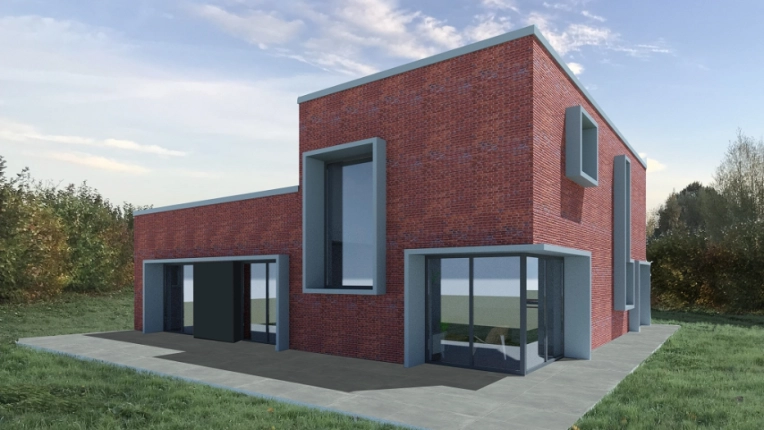 Maison individuelle, Maison de campagne, Construction neuve, Villa, Contemporain