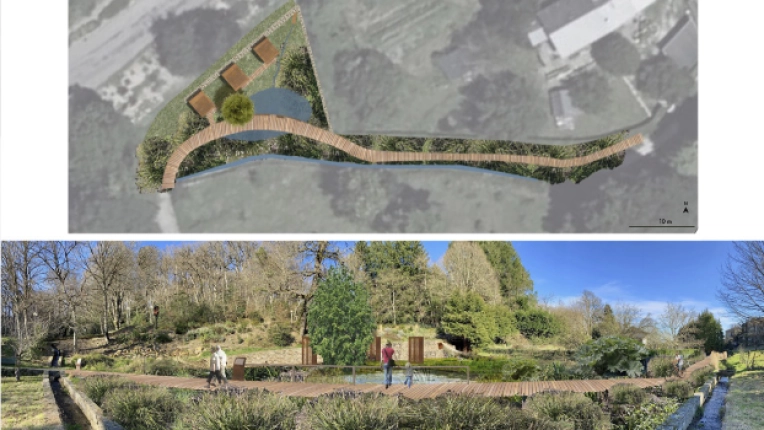Landscape Architecture, Exterior, contemporary, Traditional, historical