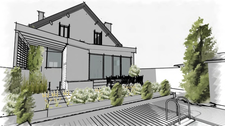 Vertical expension, Single-Family Homes, Chalets / Wooden Houses, Renovation, Townhouses, Extension, Feasibility Studies, Energy renovation, contemporary