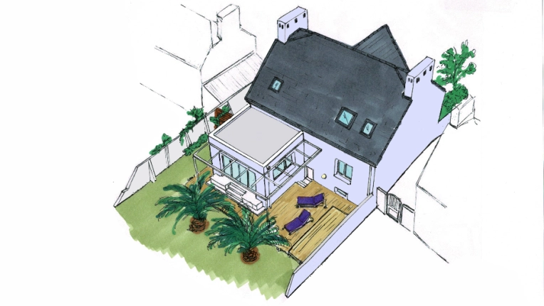 Single-Family Homes, Extension, Modern