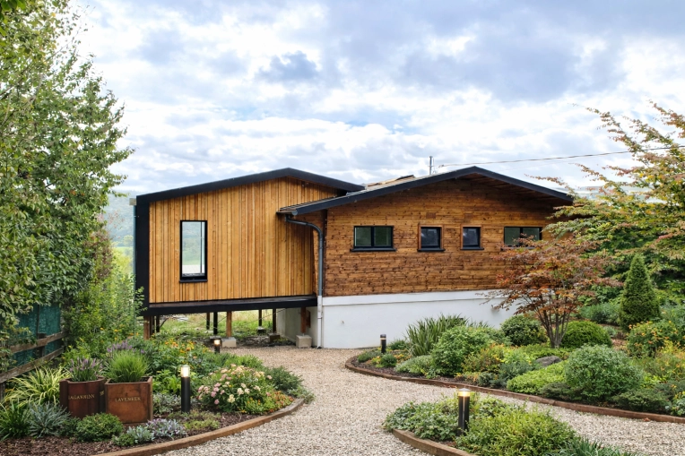 Maison de campagne, Extension, Moderne