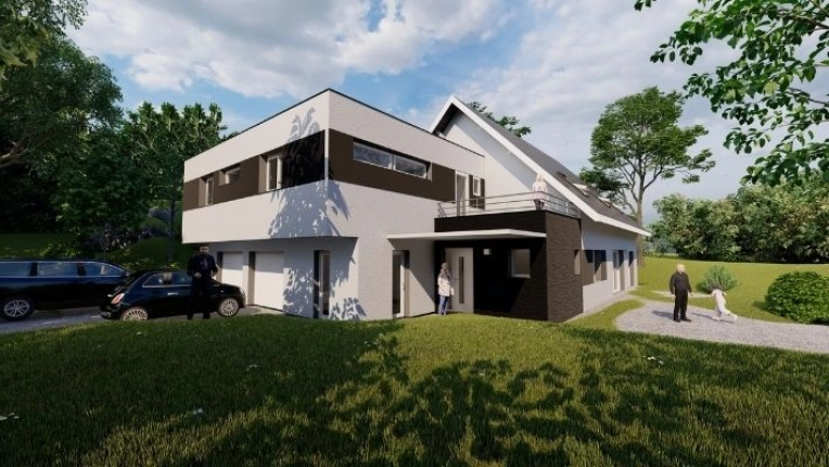Landscape Architecture, Patios & Terraces, Single-Family Homes, Passive House / Eco-friendly, Exterior, Townhouses, Country Homes, contemporary, Traditional
