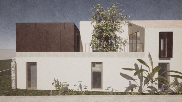 Maison connectée (domotique), Construction neuve, Contemporain