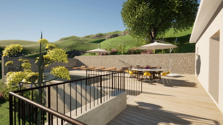 Extérieur, Piscine, Contemporain